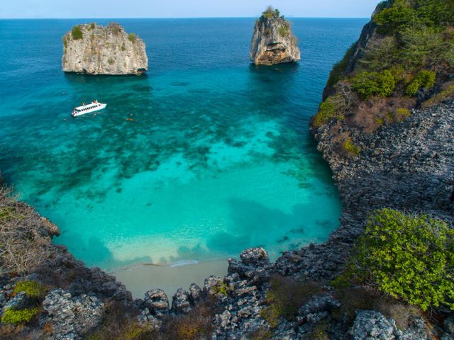 Seastar快艇日遊探秘洛克島原始之美。
