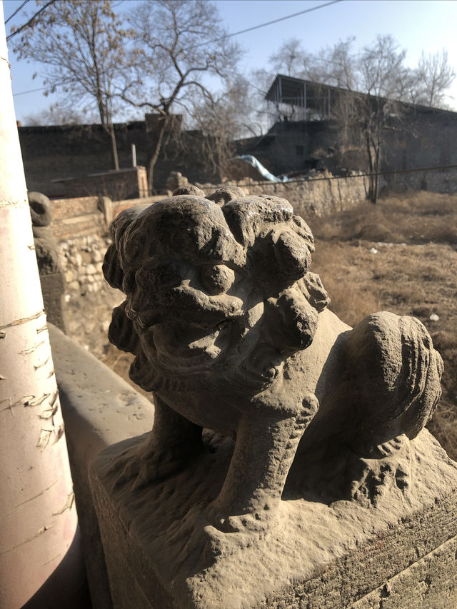 臘月初一登上介休環翠樓橋