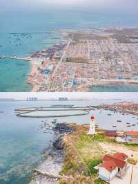 原生態的龍口桑島，村民以養海參為生