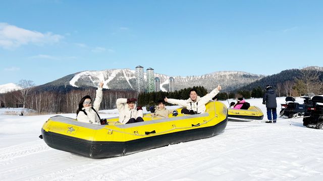 不得不說，全家一起滑雪，北海道TOMAMU真的是絕了