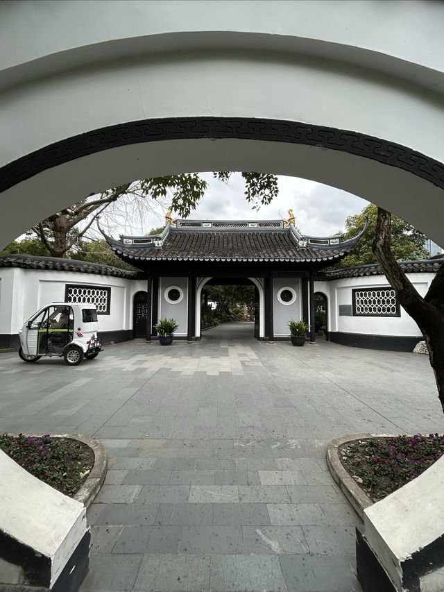 尋找春天，我選擇桂林公園，寧靜且美好