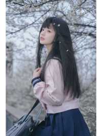 成都春日限定｜白梅花與JK少女，美得犯規！