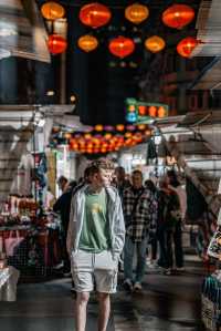 香港廟街夜市，老港片同款煙火風情