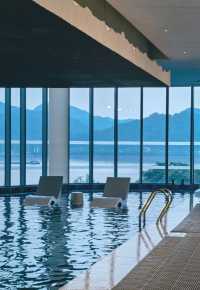 喺酒店欣賞錢塘江美景