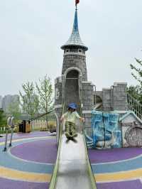 鄭州西郊免費嘅遊樂場玩水地，帶小朋友去超正