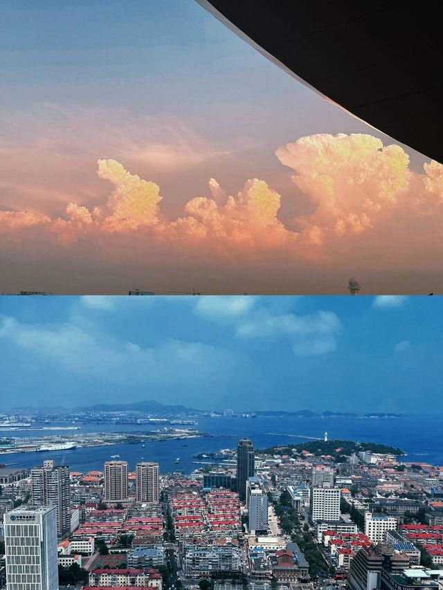 我以為青島很美了，直到我去了煙台 上午：抵達煙台後，前往煙大海水浴場，漫步沙灘，欣賞海景，還可在此看