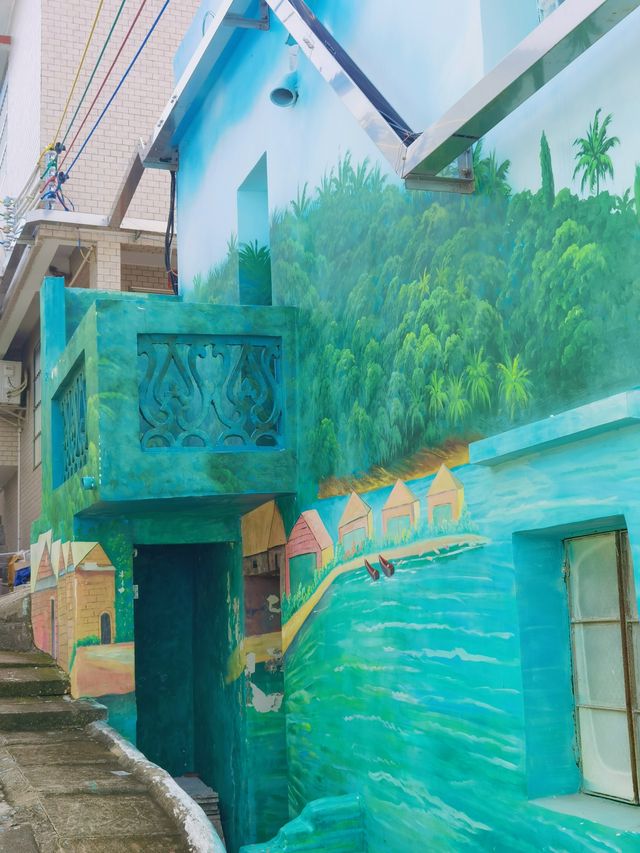 自由行走喺海洋漁村