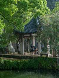 喺紹興東湖我影到太陽雨下嘅江南水鄉！