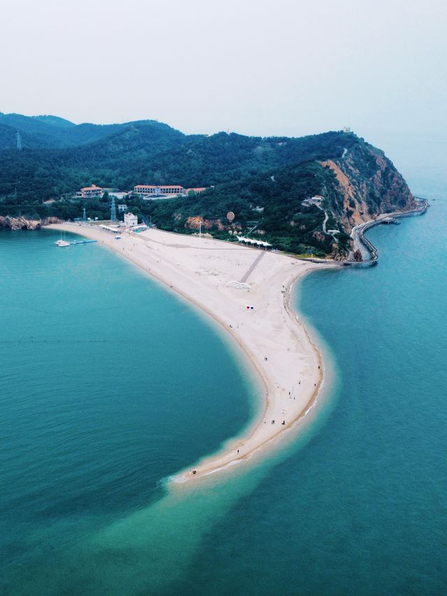 烽山林海｜層次分明嘅大海，最清晰最明顯嘅黃渤海分界線