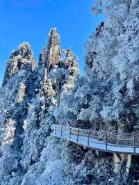 標題｜廣深1.5h閃現「冰雪莽山」#電梯直達雪山