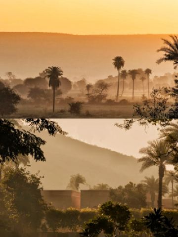 Аманпакут, Индия: королевский охотничий домик, окруженный джунглями.