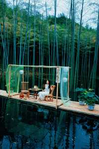 泡著私湯看山景!安吉梵隱仙境 Villa 太會了