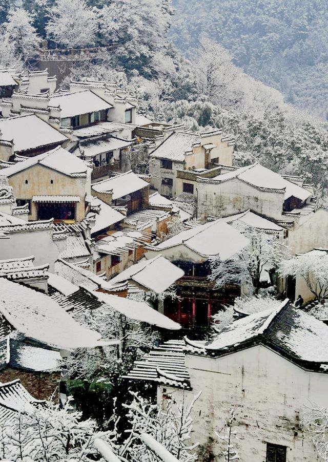 雪落徽州!打卡中國最美古村落的冰雪童話世界 雪落徽州!打卡中國最美古村落的冰雪童話世界