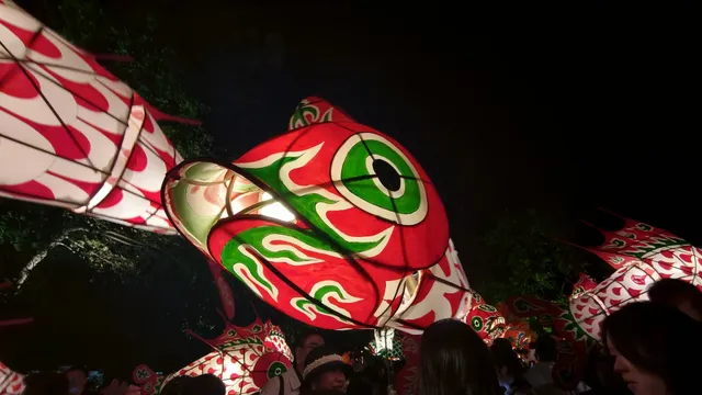 宏村魚燈夜,氛圍感直接拉滿 宏村魚燈夜,氛圍感直接拉滿
