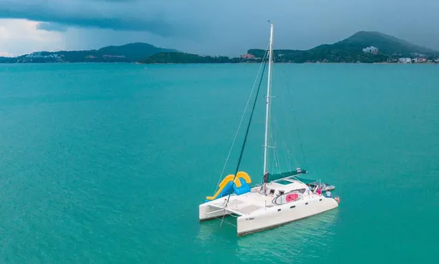 在蘇梅島,我搭上了一艘會得獎的帆船! 在蘇梅島,我搭上了一艘會得獎的帆船!