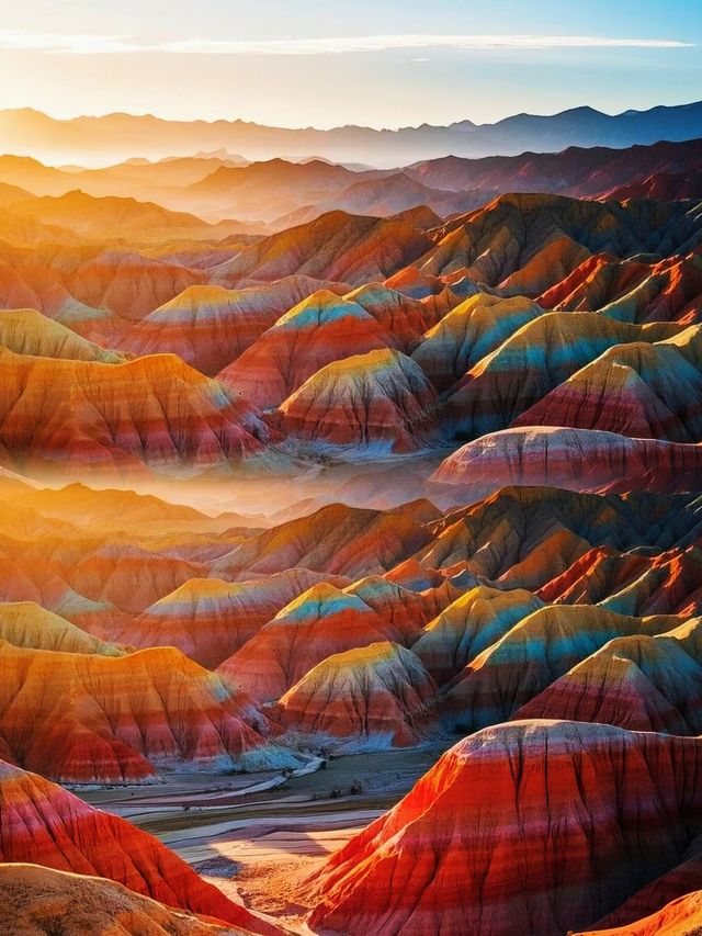 看過彩虹也應該去看看七彩的山嘛! 看過彩虹也應該去看看七彩的山嘛!