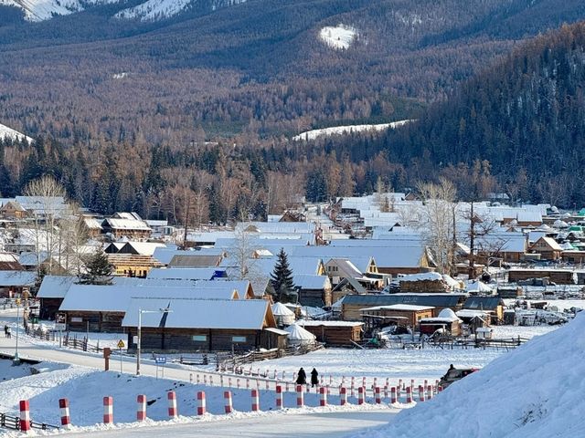 喀納斯冬季必打卡 喀納斯冬季必打卡