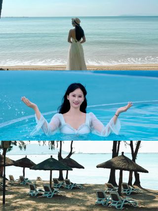 This winter, we still chose to take the kids to the beach to spend the winter.