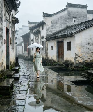 The last free ancient town in southern Anhui! 600 years of vibrant life, who has it healed?