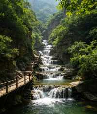 保定滿城·龍居瀑布（大平台龍居瀑布）一日遊完整攻略～