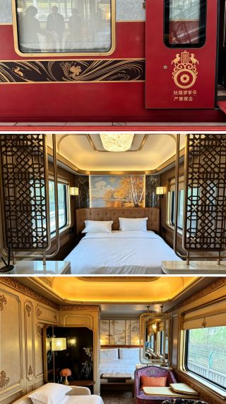 豪華専用列車をチェックしてみてください。この旅は数万円かかります。ベビーシッター級のツアーです
