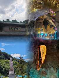 九月武漢周邊出逃，咸寧溶洞避暑，喝鮮爽土雞湯