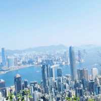 最愛去香港太平山山頂！山頂廣場！
