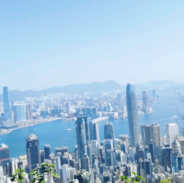 最愛去香港太平山山頂！山頂廣場！