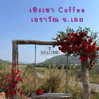 เชิงเขา coffee เมืองเลย คาเฟ่วิวเขาหลักล้าน