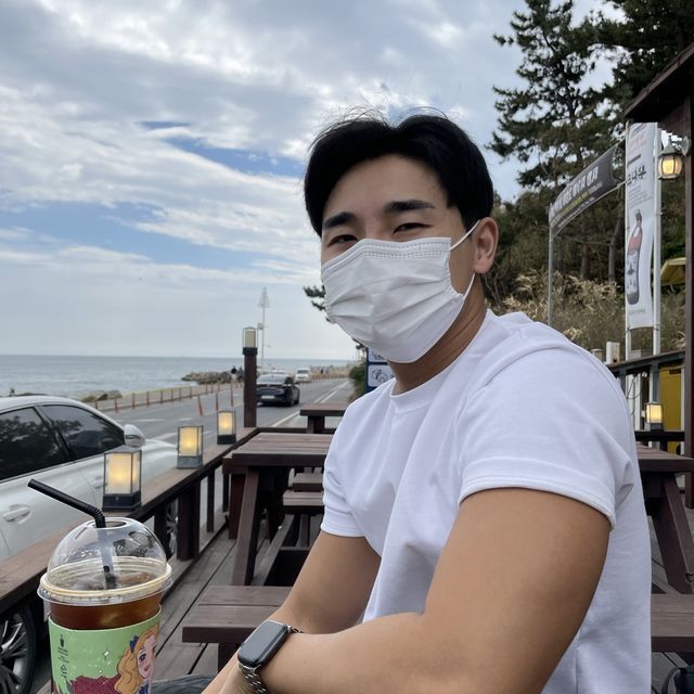 고요한 겨울바다 정취를 만끽할 수 있는 강릉 송정해수욕장🌊