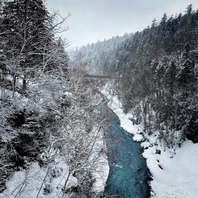 Shirahige Waterfall #hokkaido #japan