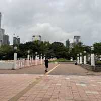 維多利亞港九龍區，尖沙咀城市中綠洲