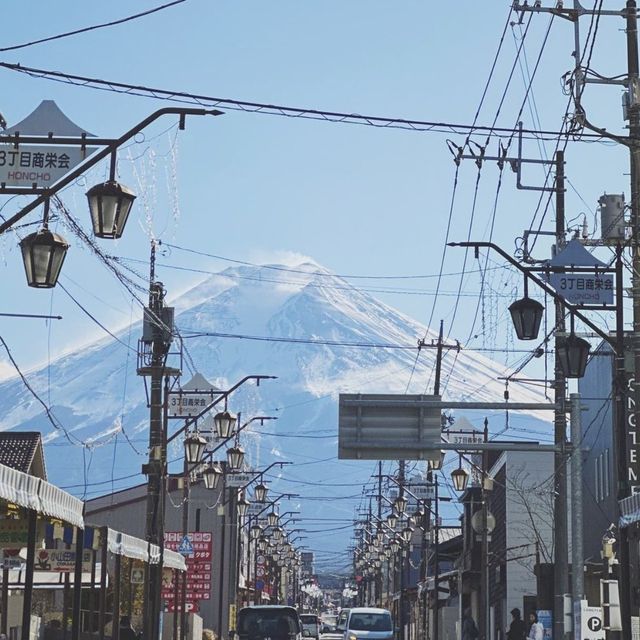 자연이 만든 일본의 랜드마크 후지산의 아름다움 🏔️