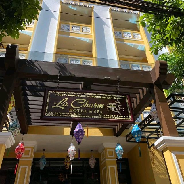 會安平價住宿推薦～魅力會安水療飯店（La Charm Hoi An Hotel & Spa）…4星級酒店…2023年全新整修