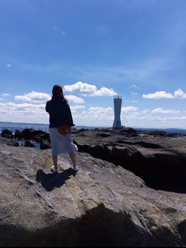 まるで地球の果て？神奈川にある絶景スポット🌎💜🛸【城ヶ島公園】