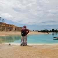 Telaga Biru Gurun Pasir Tanjung Uban Bintan