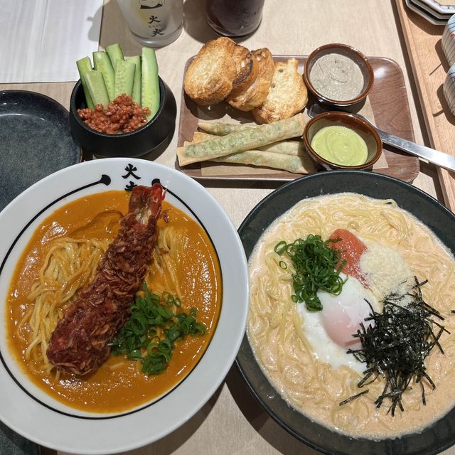 紅磡黃埔搵食@潮聖人氣虎蝦濃湯麵