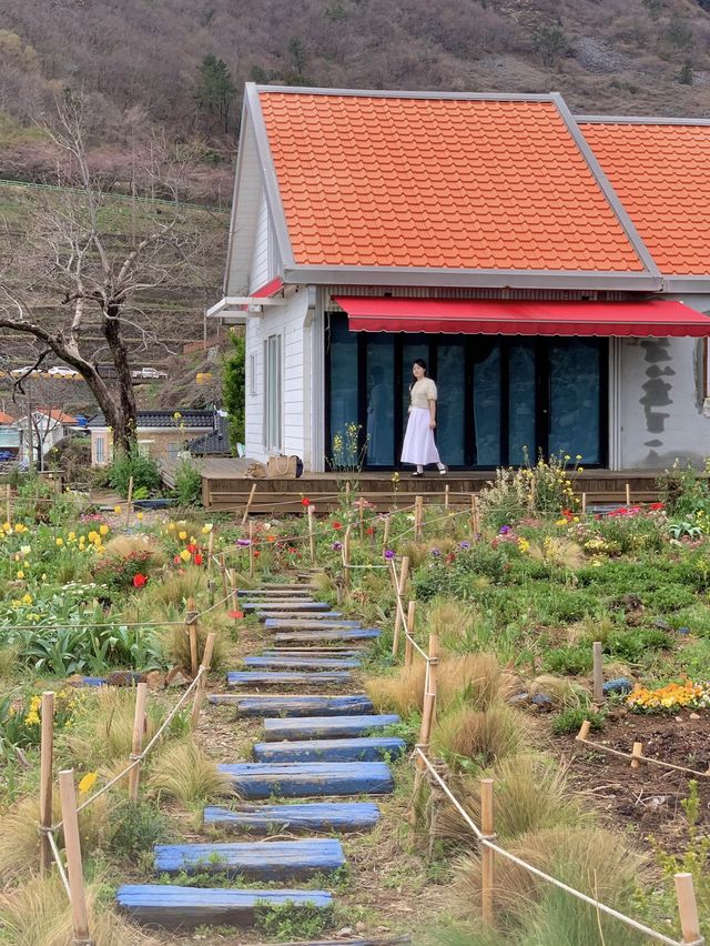 🌷봄에 남해에서 제일 이쁜 카페🌷