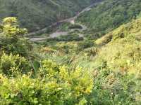 俯瞰陰陽海和雞籠山的壯麗景色