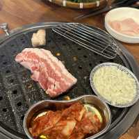 五花豬腩肉燒豬皮的韓式燒肉🐷🐽
