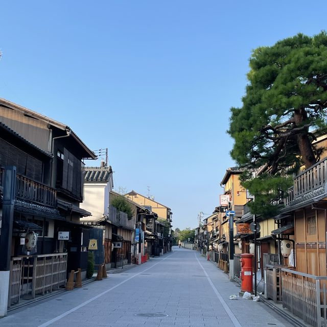 【京都府】夏の京都旅行におすすめしたい花見小路を早朝散歩