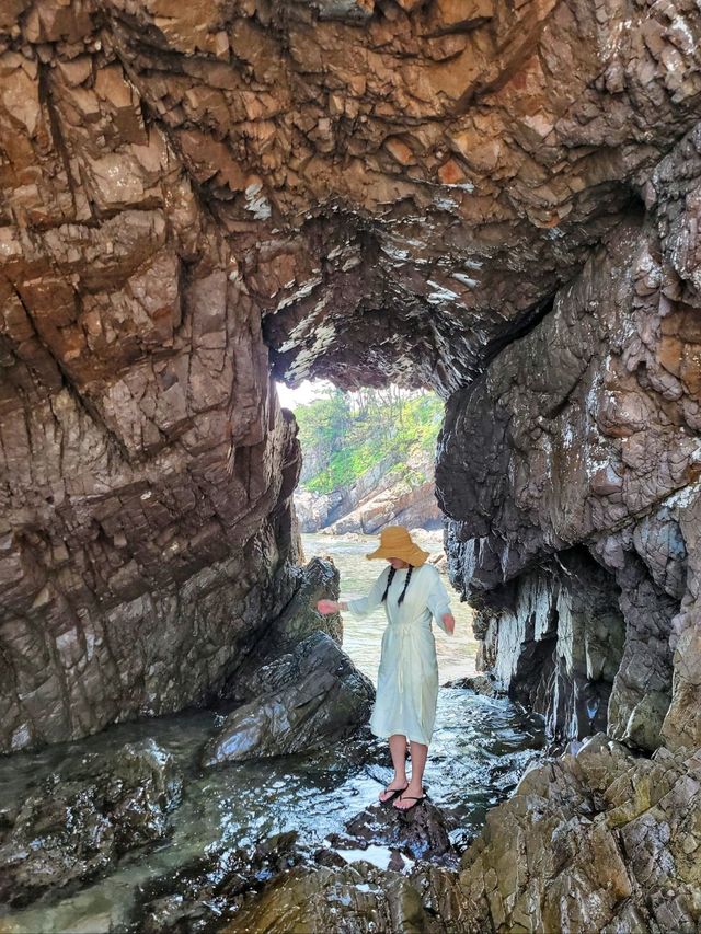 특별하고 아름다운 동굴포토존! 경주 사룡굴🌊