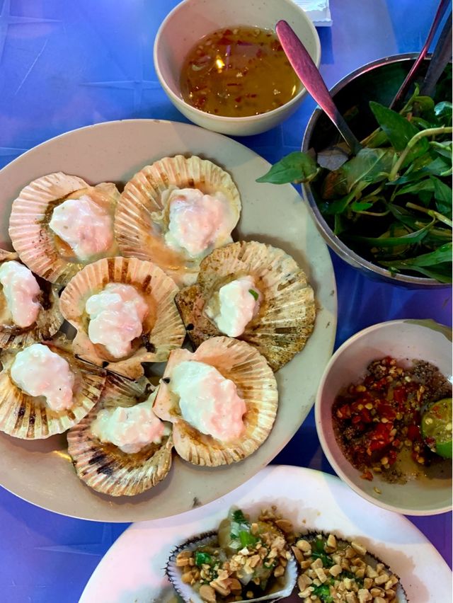Quán Ốc Vân ร้านขายหอยริมถนน โฮจิมินห์