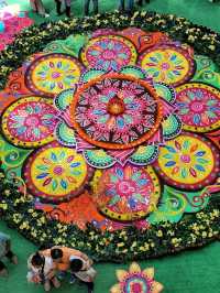 Stunning Deepavali decoration in Suria KLCC!