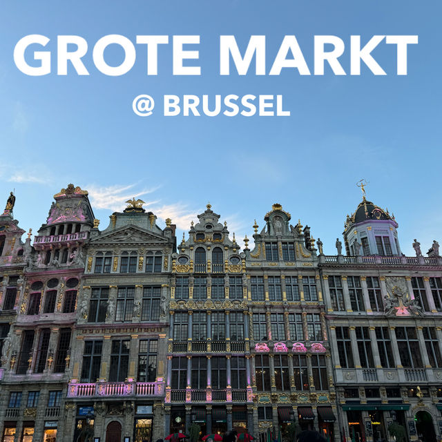 Grote Markt’s Architectural Tapestry!