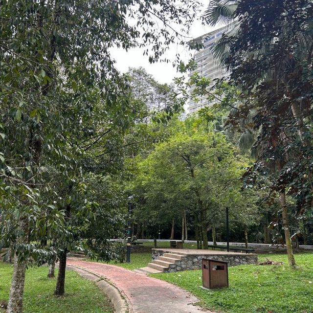 寧靜的憩息公園
