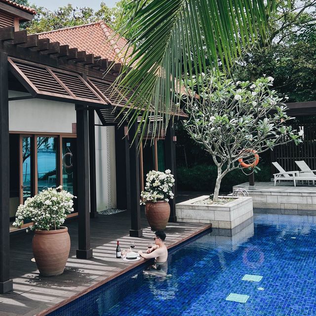 🇸🇬｜staycation at Sentosa beach villa
