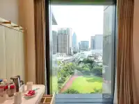 ［新光傑仕堡有氧酒店］享受碳酸泉，茶籽堂洗護髮乳很高級！