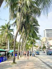 หาดพัทยา เดินเล่นรับลมชมวิว🌱