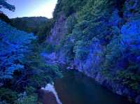 札幌｜定山溪有溫泉還有自然彩燈節